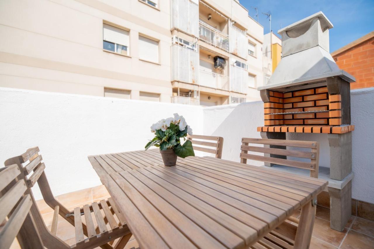 Desactivado Atico Duplex Con Barbacoa Y Terraza En Barri Port Maritim Apartment Tarragona Bagian luar foto